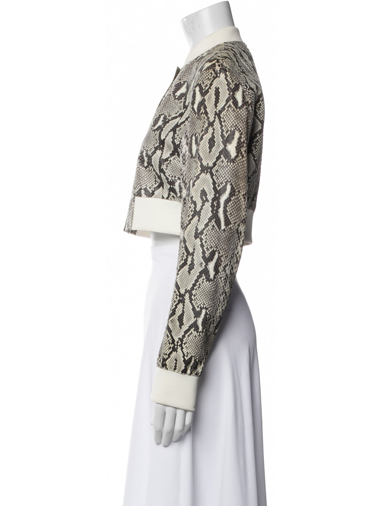 Reed Krakoff Python Floral Print Evening Jacket