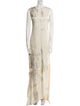 Reed Krakoff Printed Long Dress