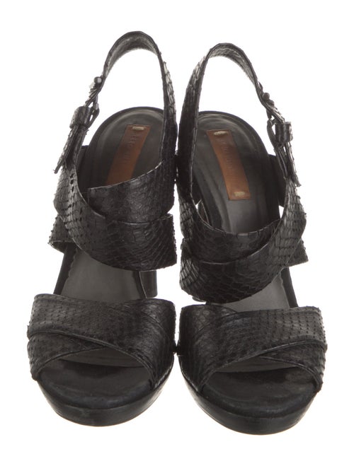 Reed Krakoff Leather Slingback Sandals