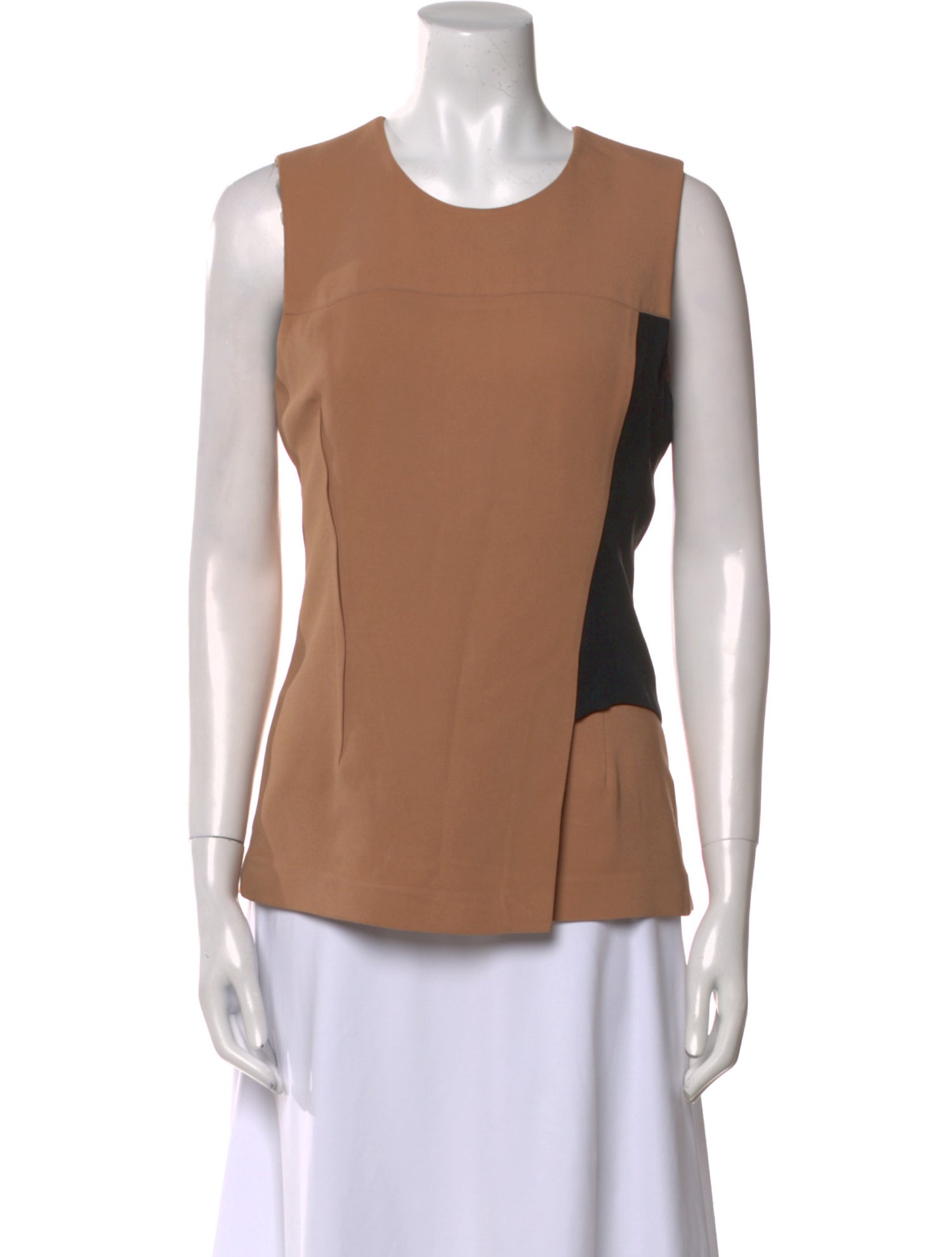 Reed Krakoff Scoop Neck Sleeveless Top