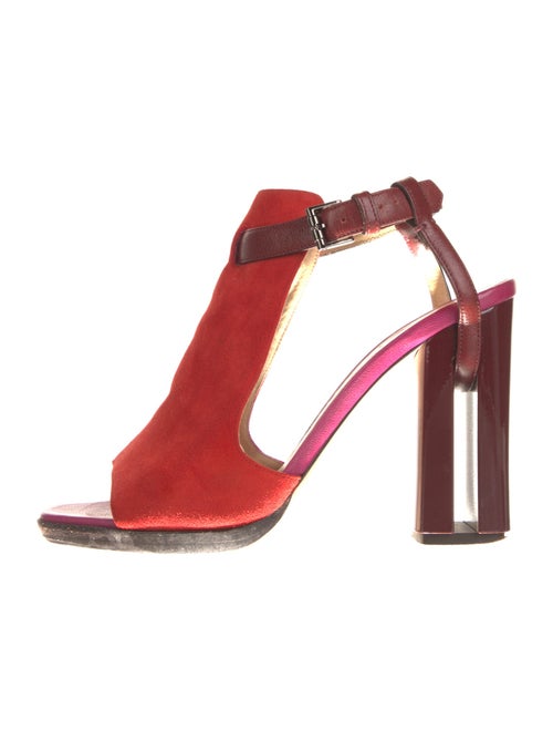 Reed Krakoff Suede Slingback Sandals