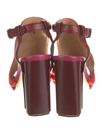 Reed Krakoff Suede Slingback Sandals