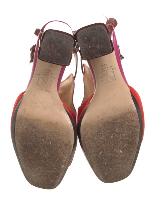 Reed Krakoff Suede Slingback Sandals