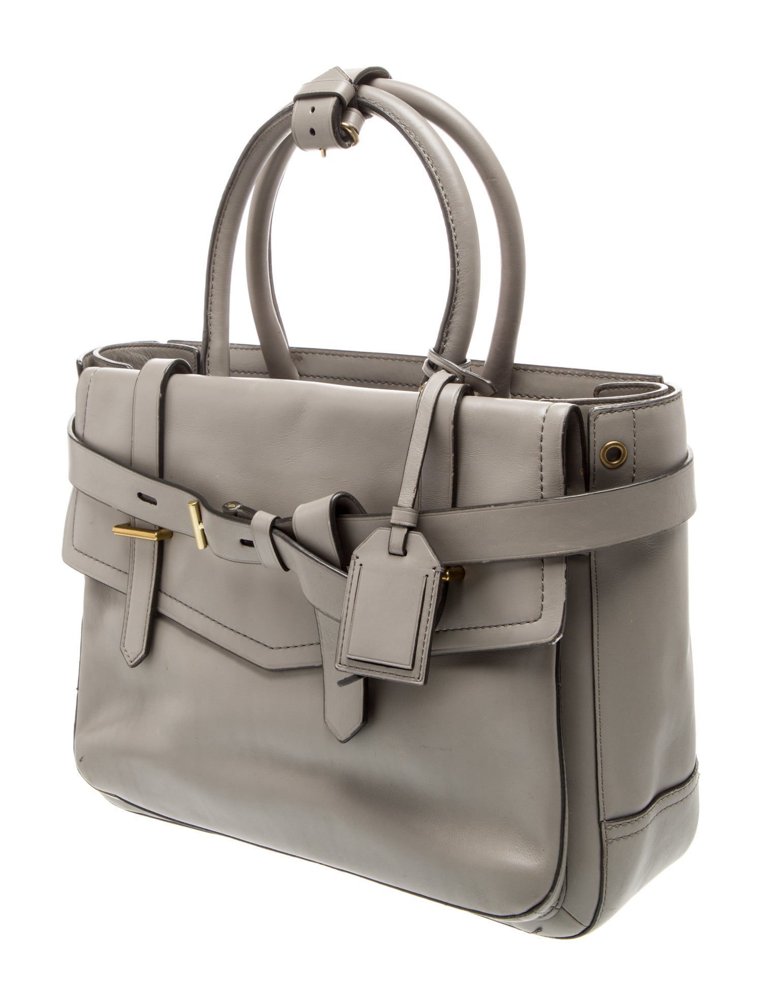 Reed Krakoff Leather Top Handle Bag