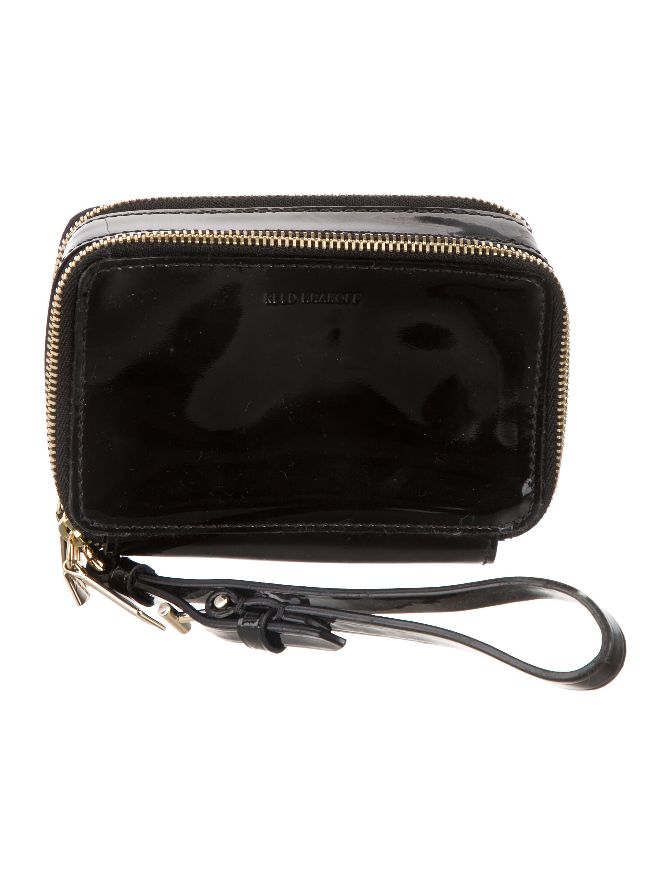 Reed Krakoff Patent Leather Wristlet