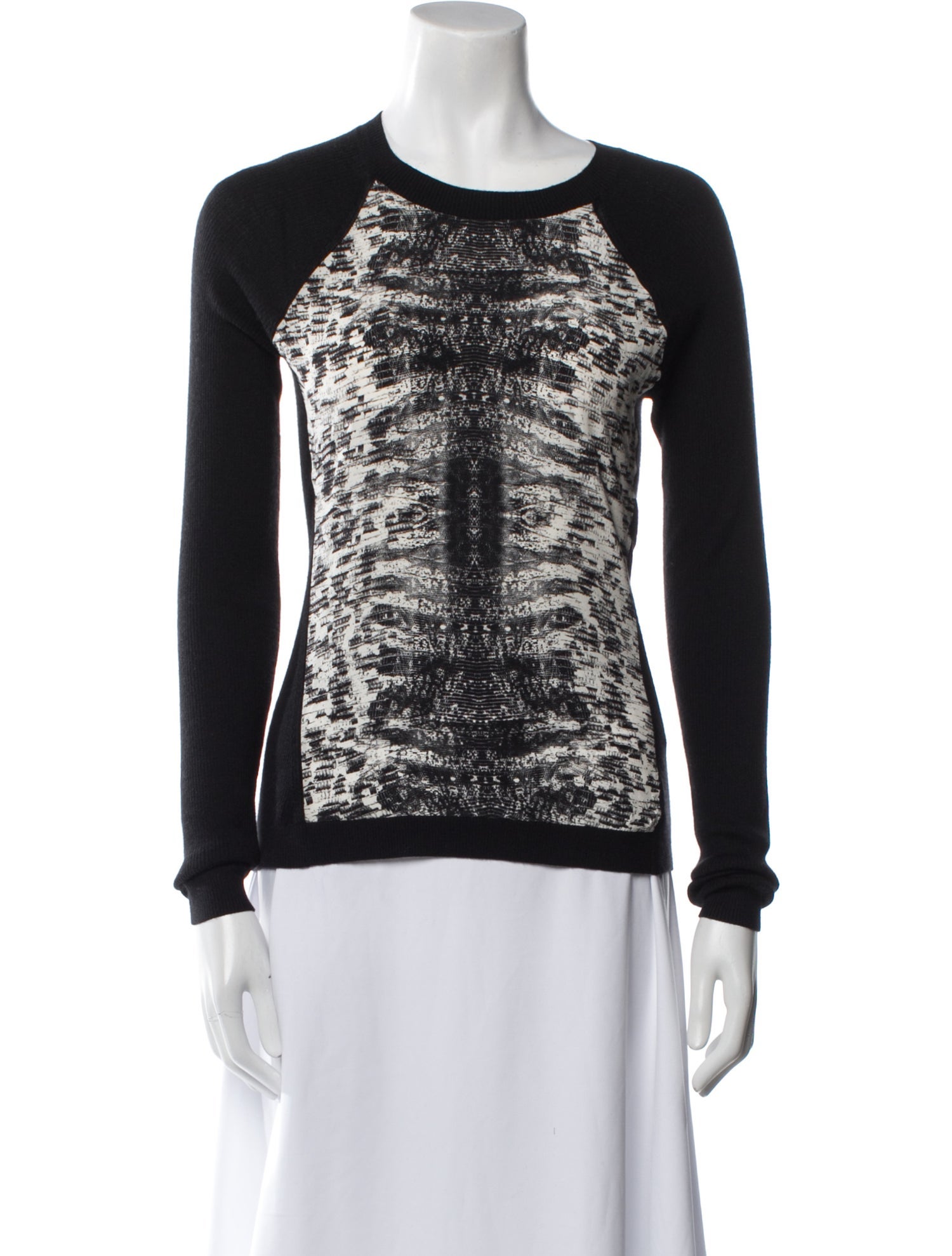 Reed Krakoff Wool Printed Sweater w/ Tags