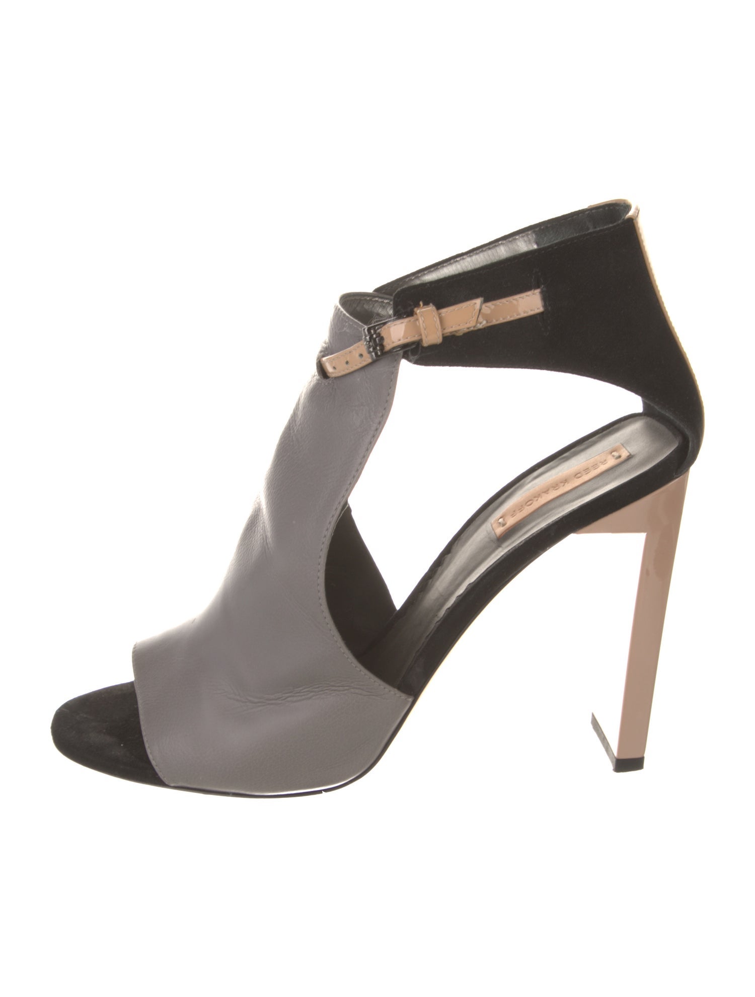 Reed Krakoff Leather T-Strap Pumps