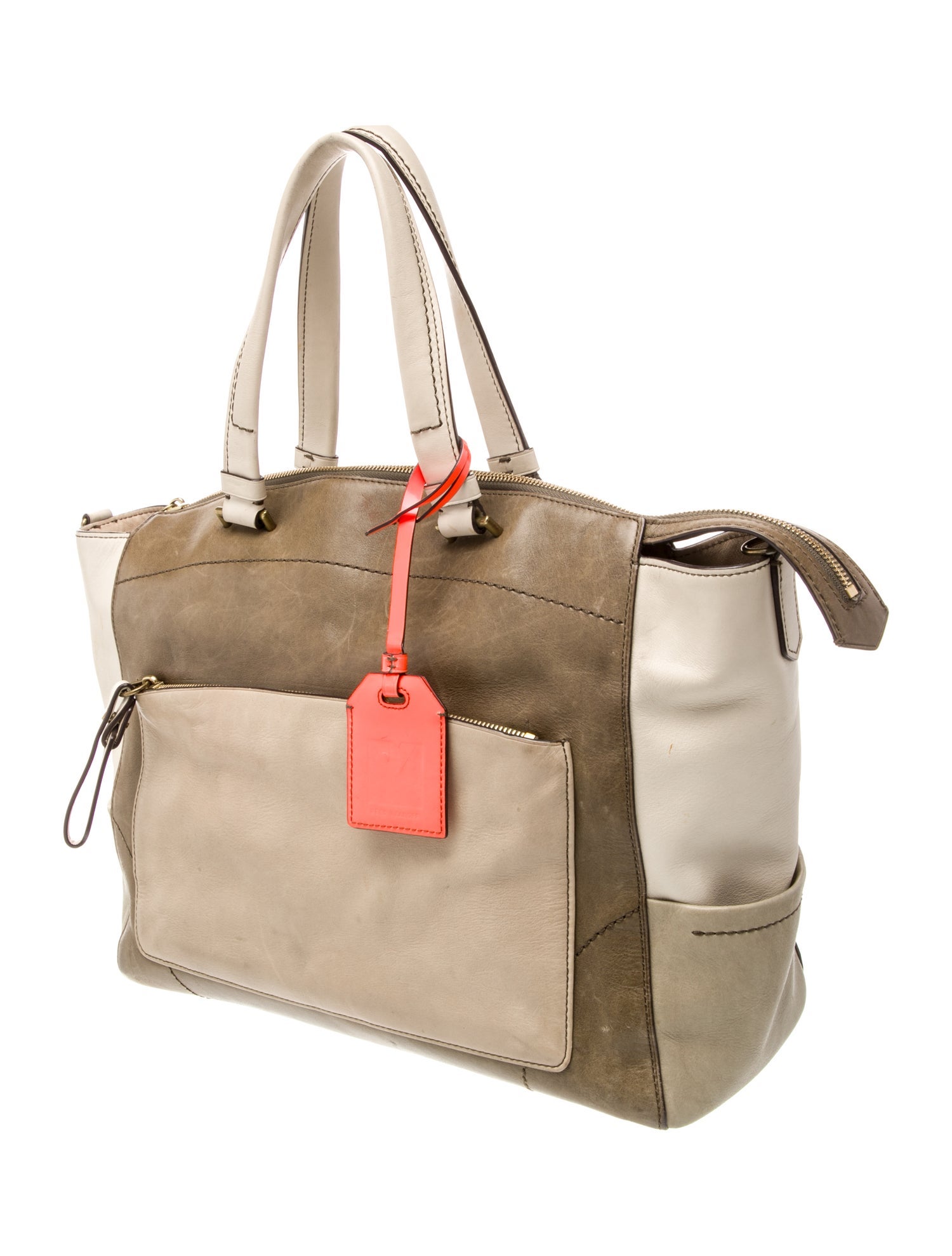 Reed Krakoff Leather Top Handle Bag