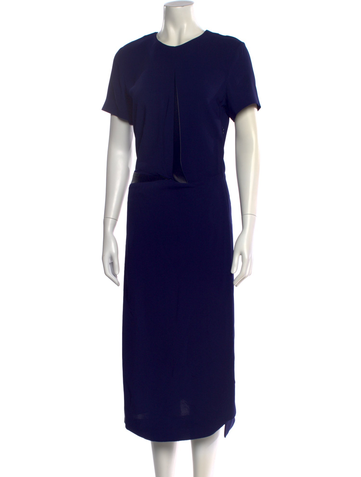 Reed Krakoff Crew Neck Midi Length Dress