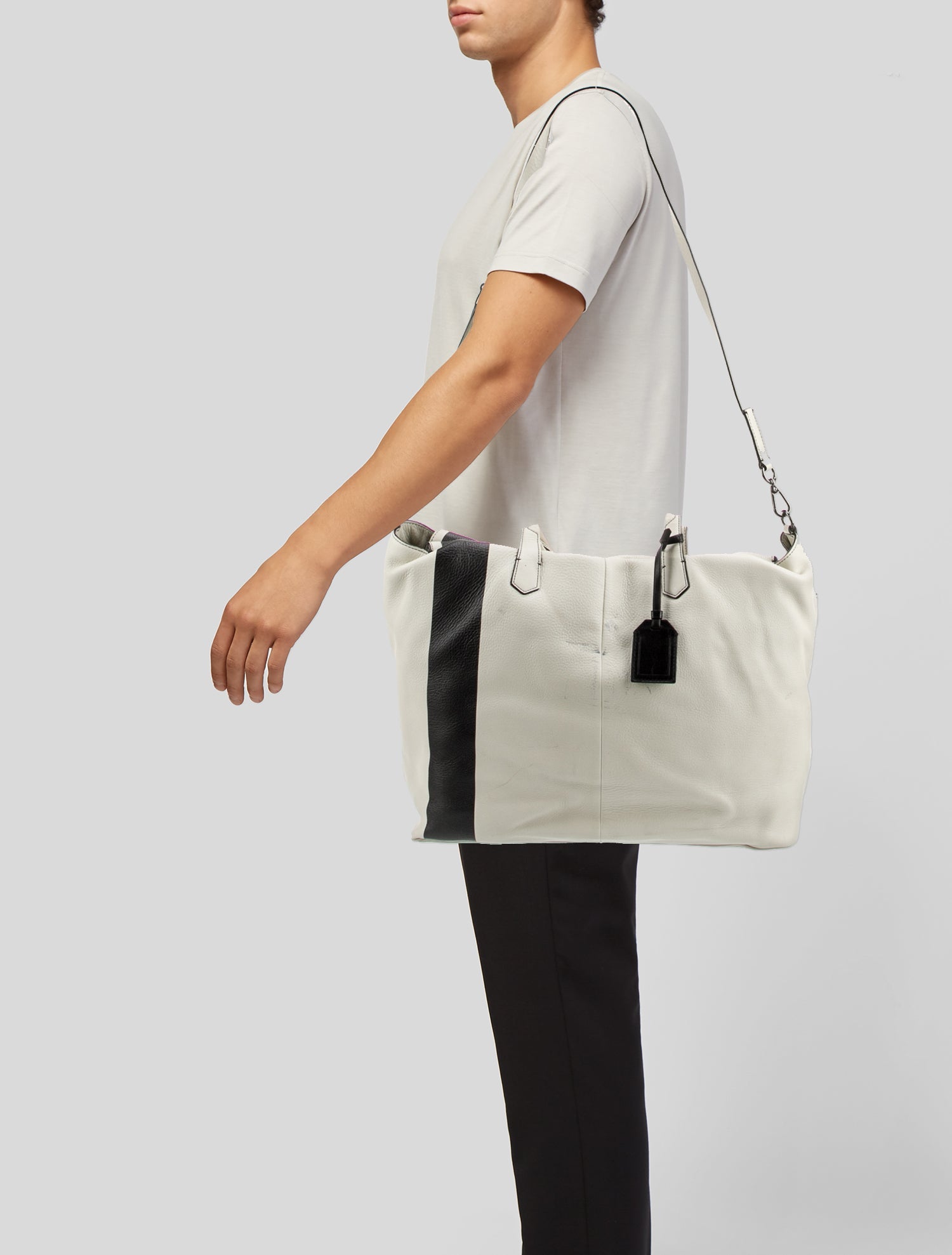 Reed Krakoff leather carry-on