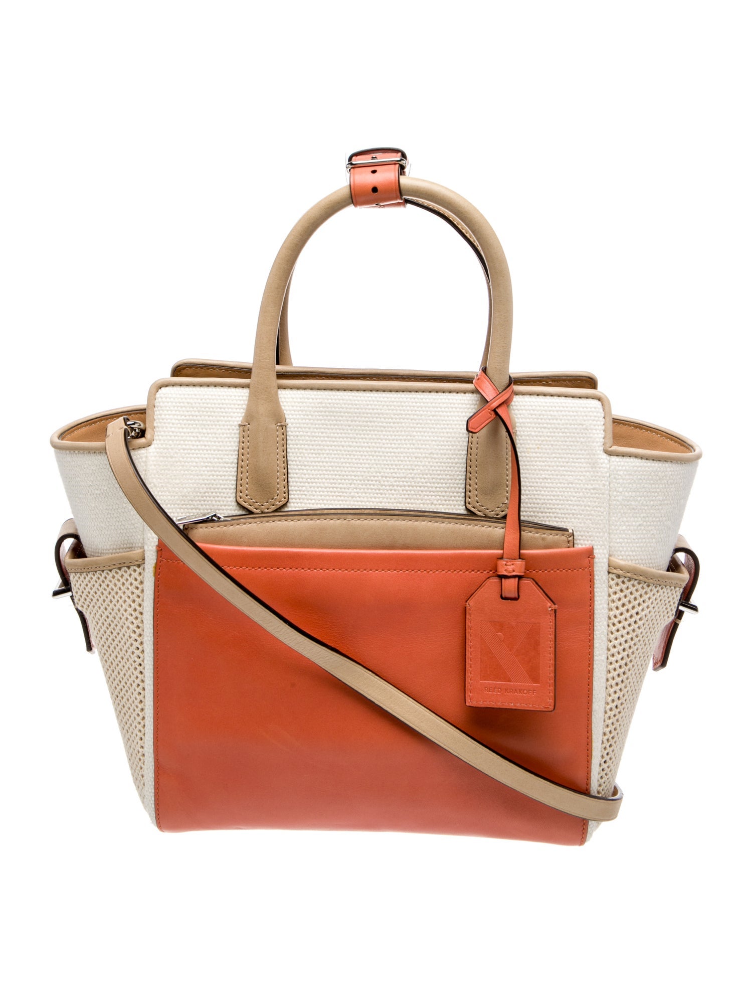 Reed Krakoff Leather Top Handle Bag