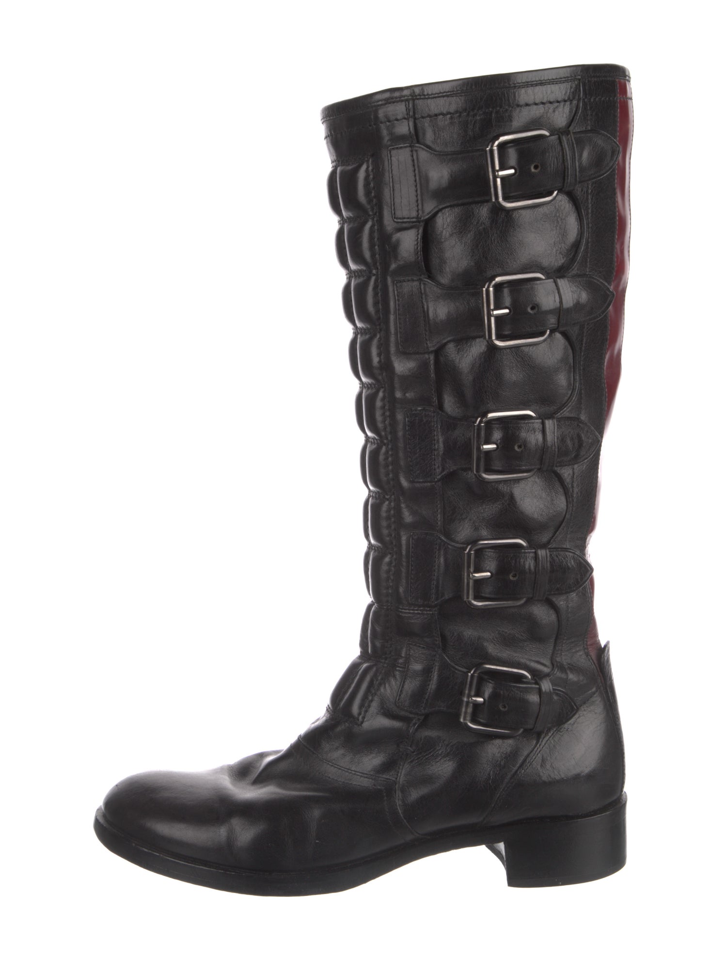 Reed Krakoff Leather Combat Boots