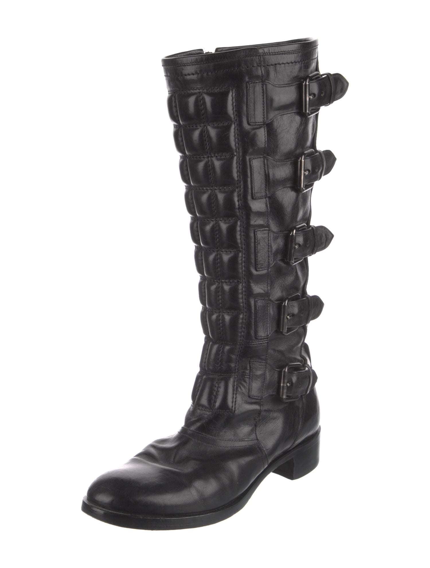 Reed Krakoff Leather Combat Boots