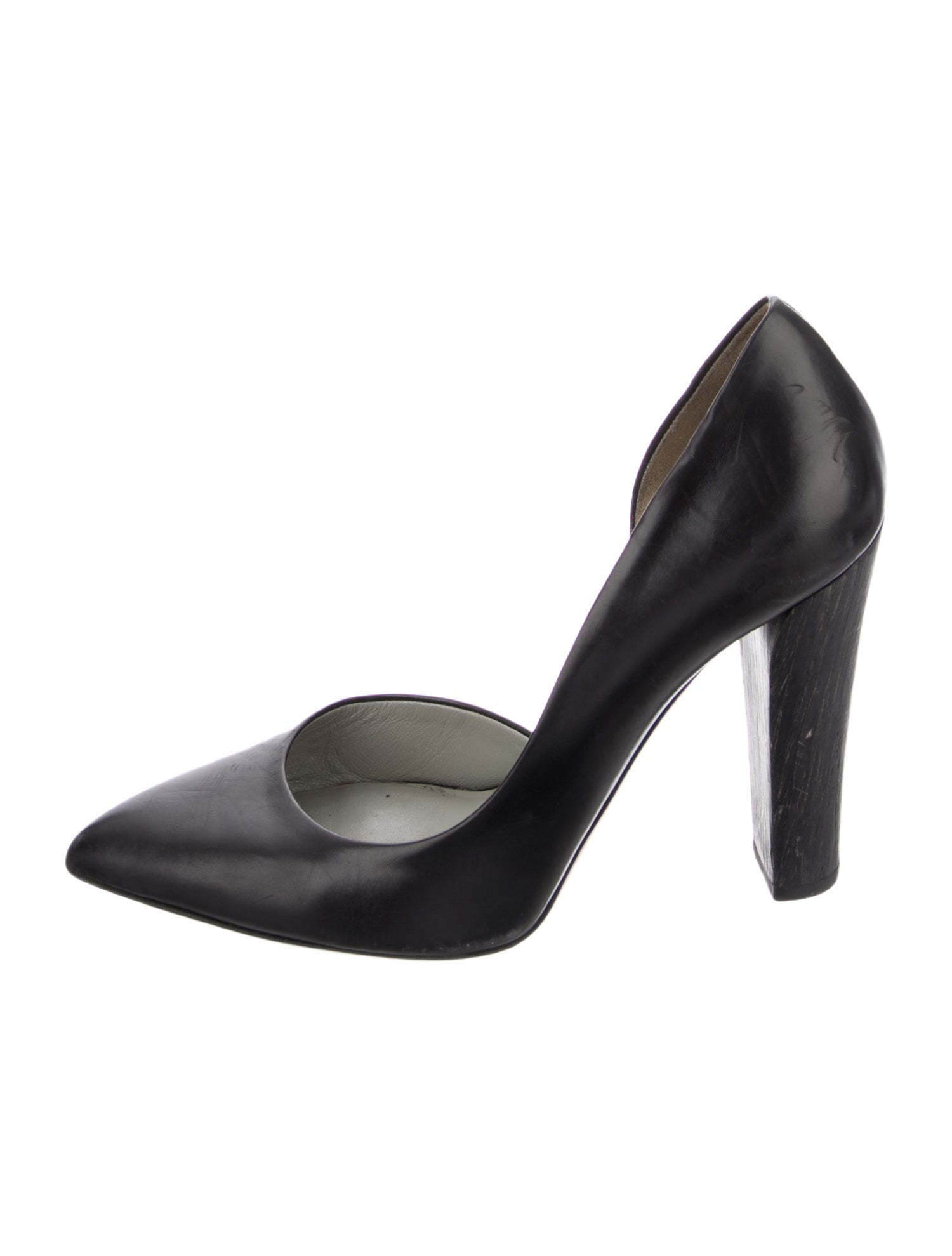 Reed Krakoff Leather D'Orsay Pumps