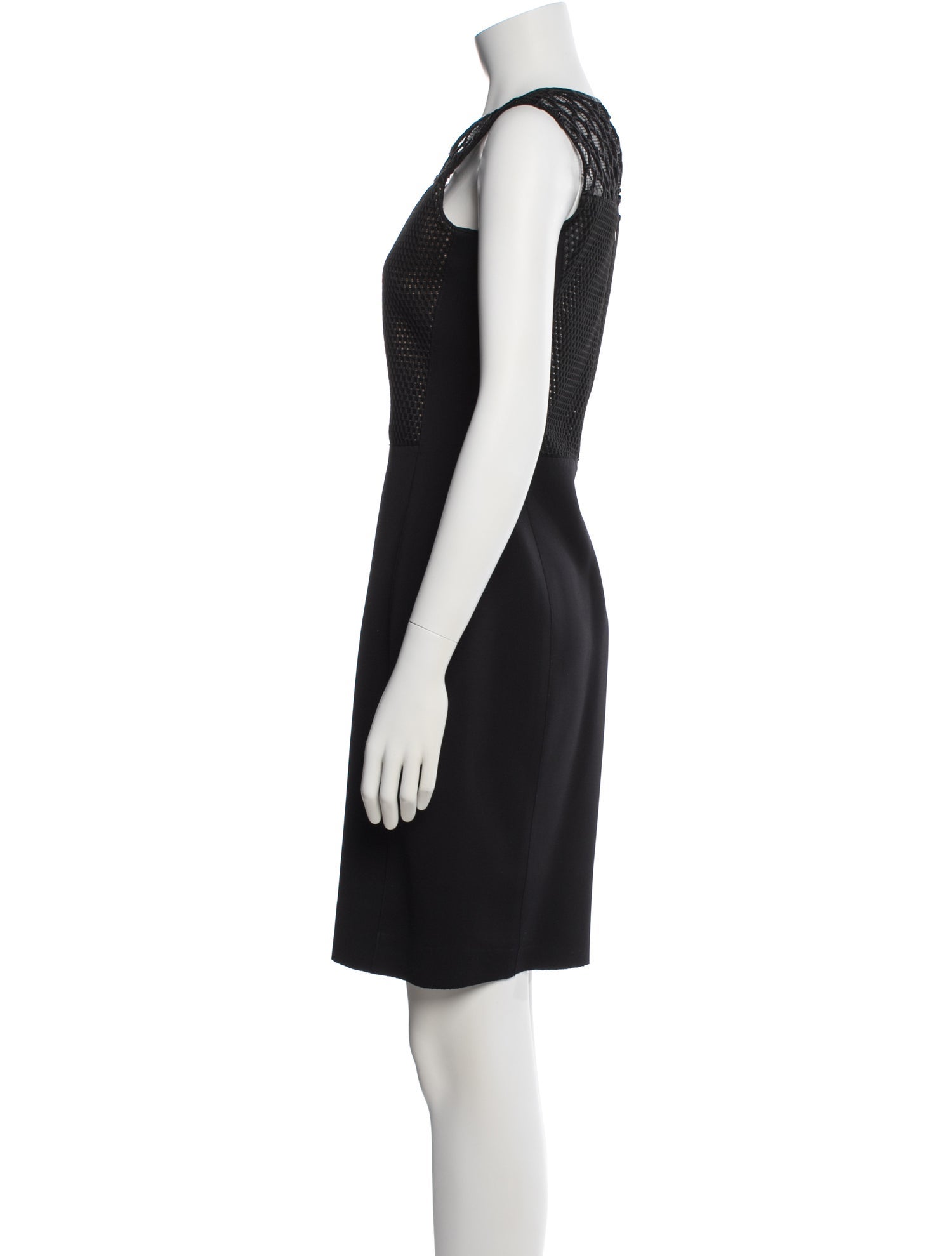Reed Krakoff Lambskin Knee-Length Dress