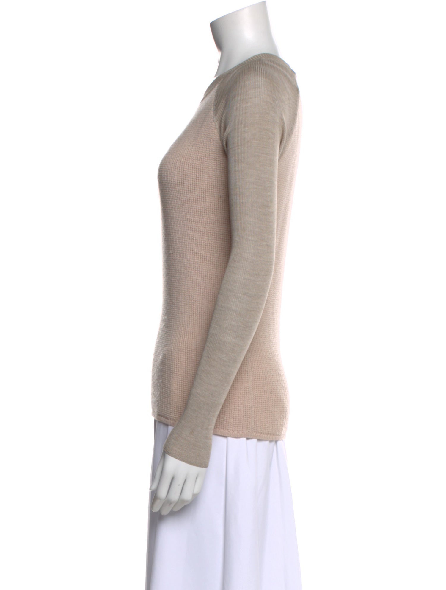 Reed Krakoff Merino Wool Scoop Neck Sweater
