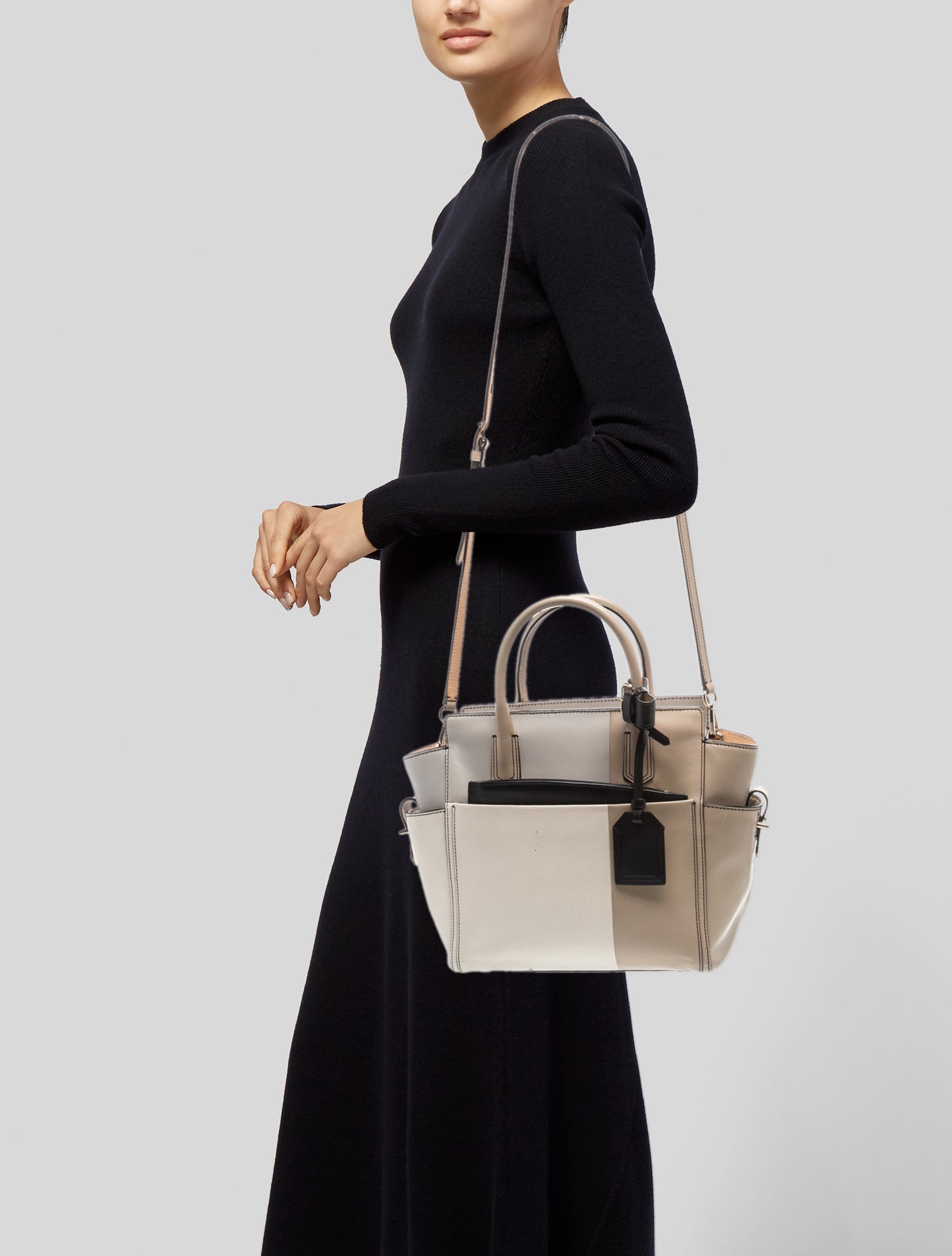 Reed Krakoff Leather Top Handle Bag