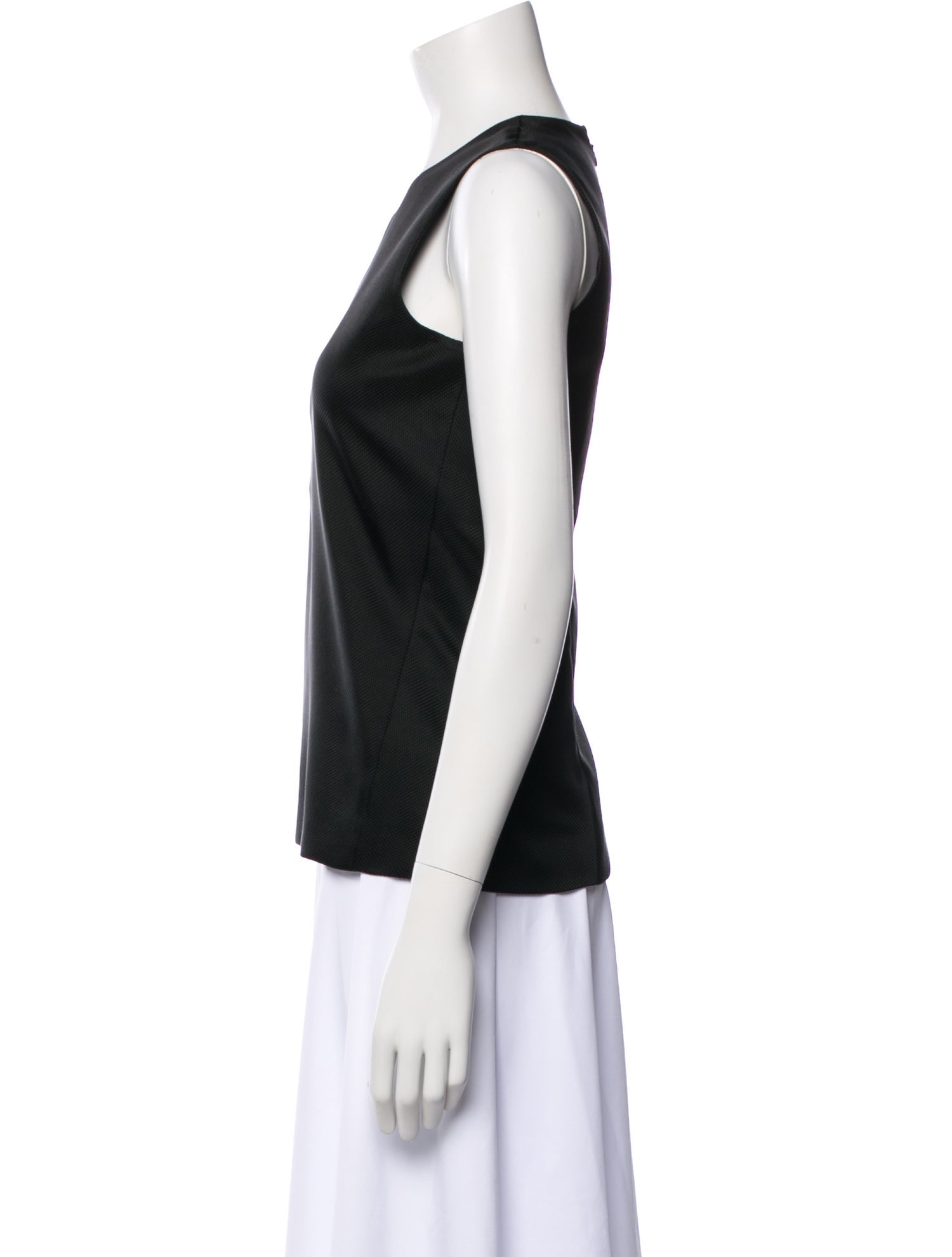 Reed Krakoff Colorblock Pattern Crew Neck Top