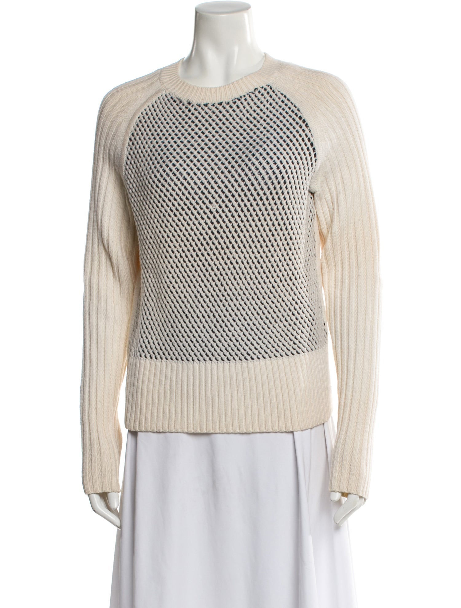 Reed Krakoff Merino Wool Crew Neck Sweater