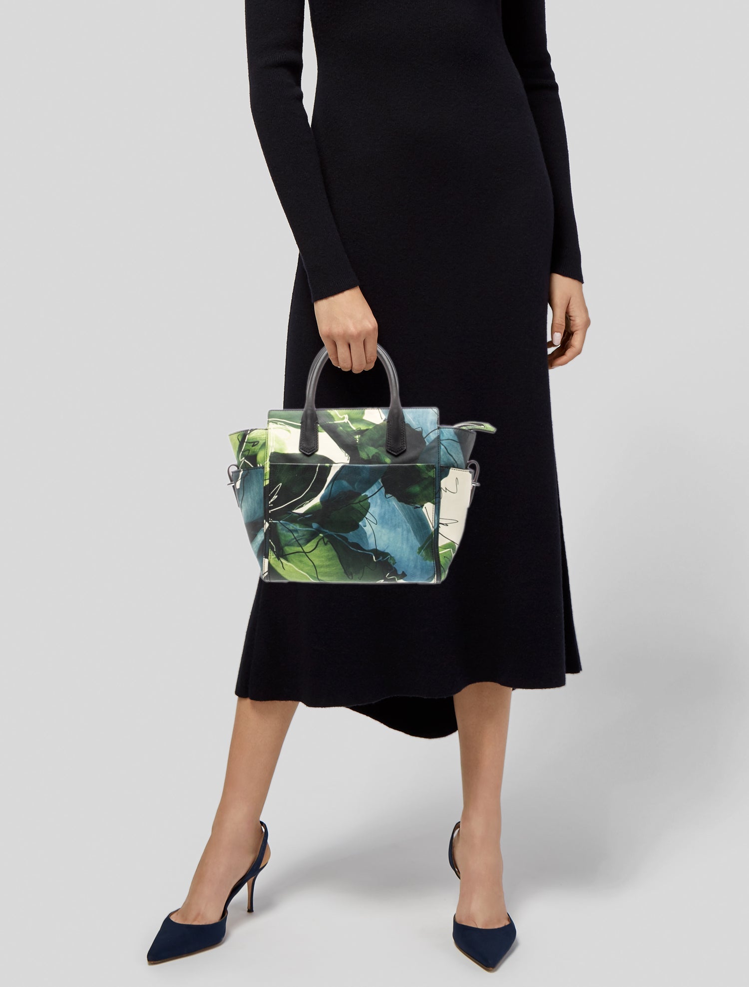 Reed Krakoff Leather Top Handle Bag