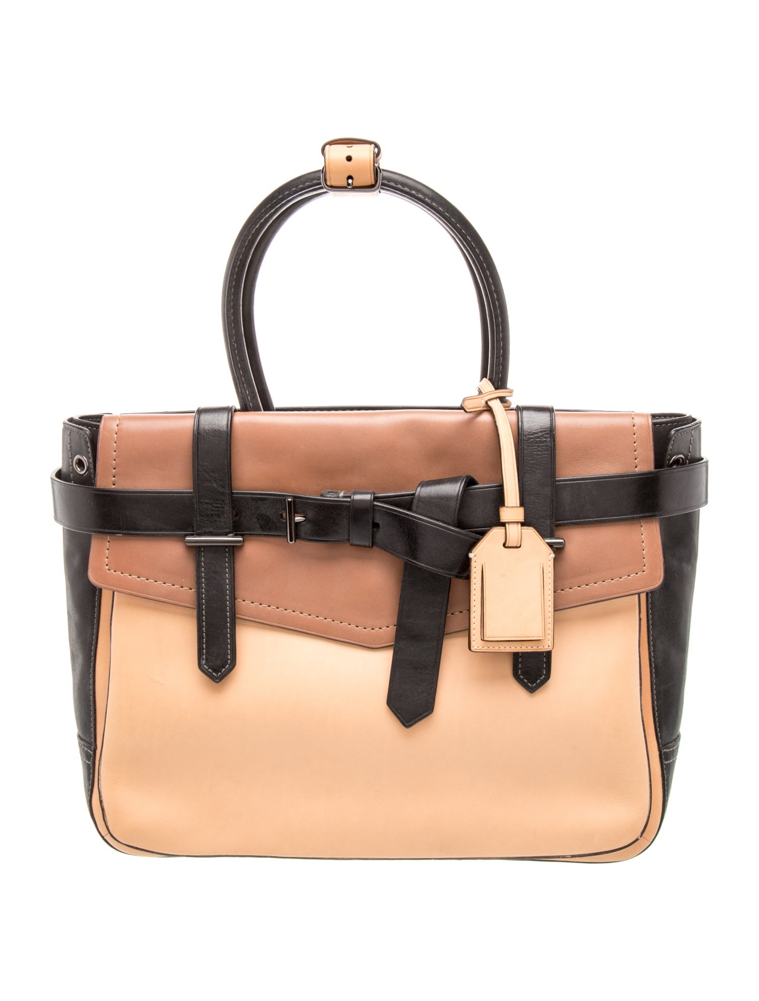 Reed Krakoff Leather Top Handle Bag
