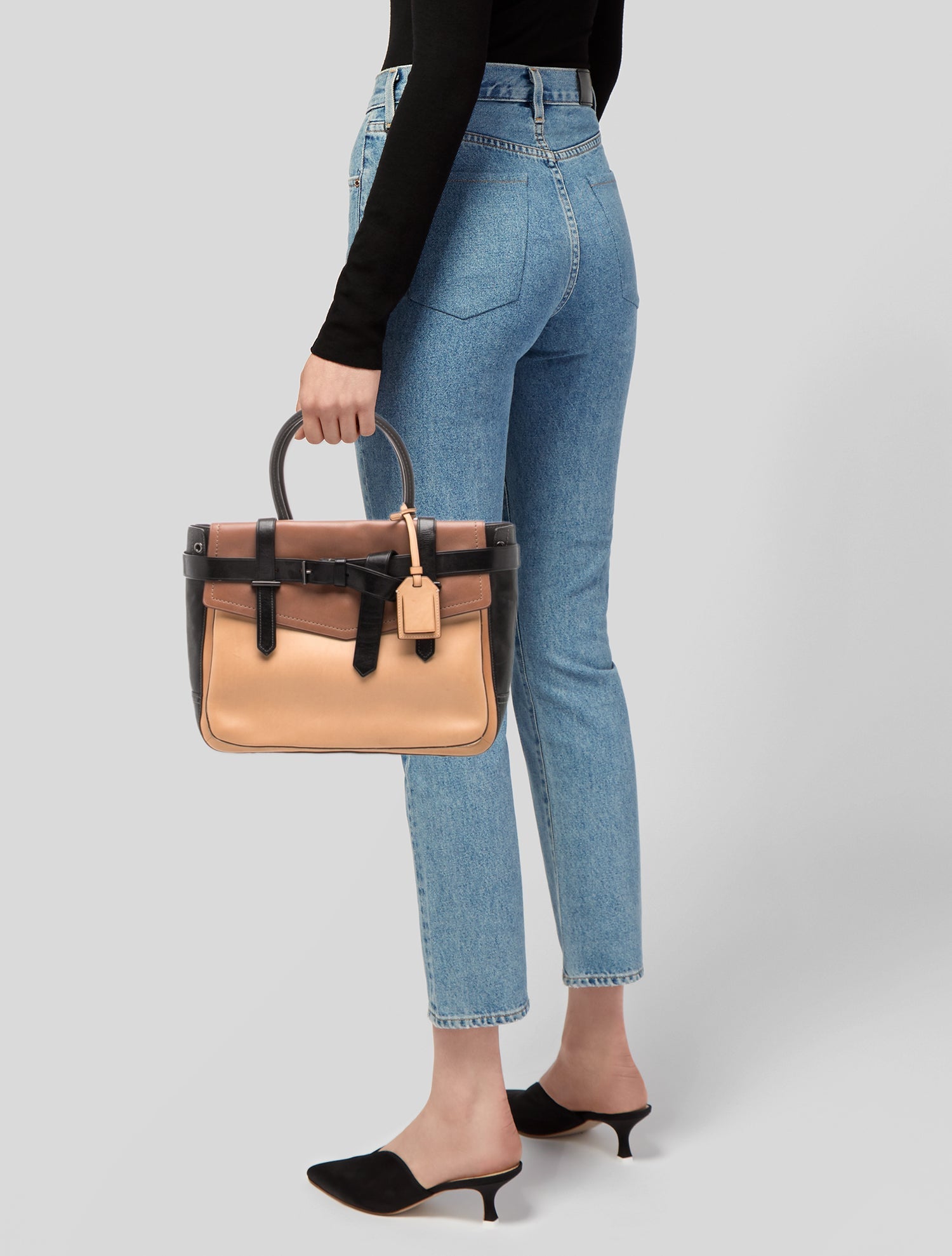 Reed Krakoff Leather Top Handle Bag