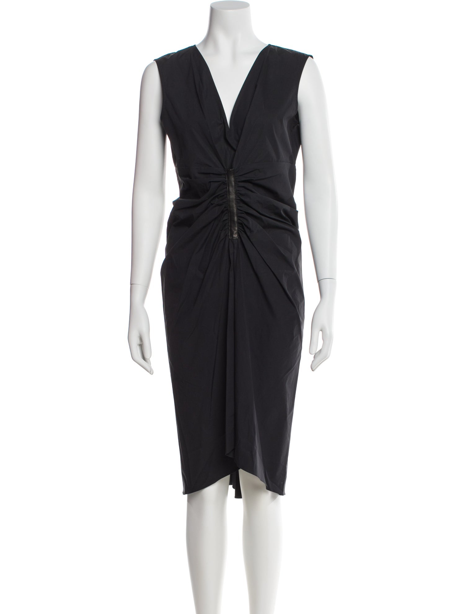 Reed Krakoff V-Neck Midi Length Dress