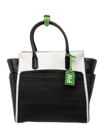 Pre-owned Reed Krakoff Leather Tote In Black