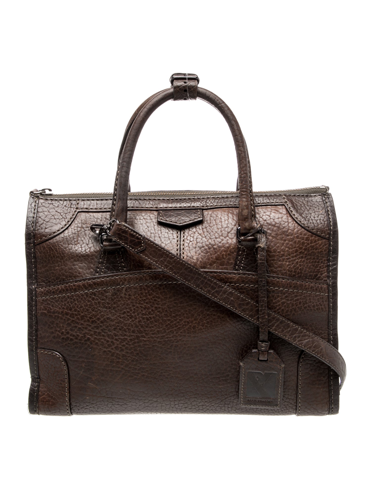 Reed Krakoff Leather Top Handle Bag