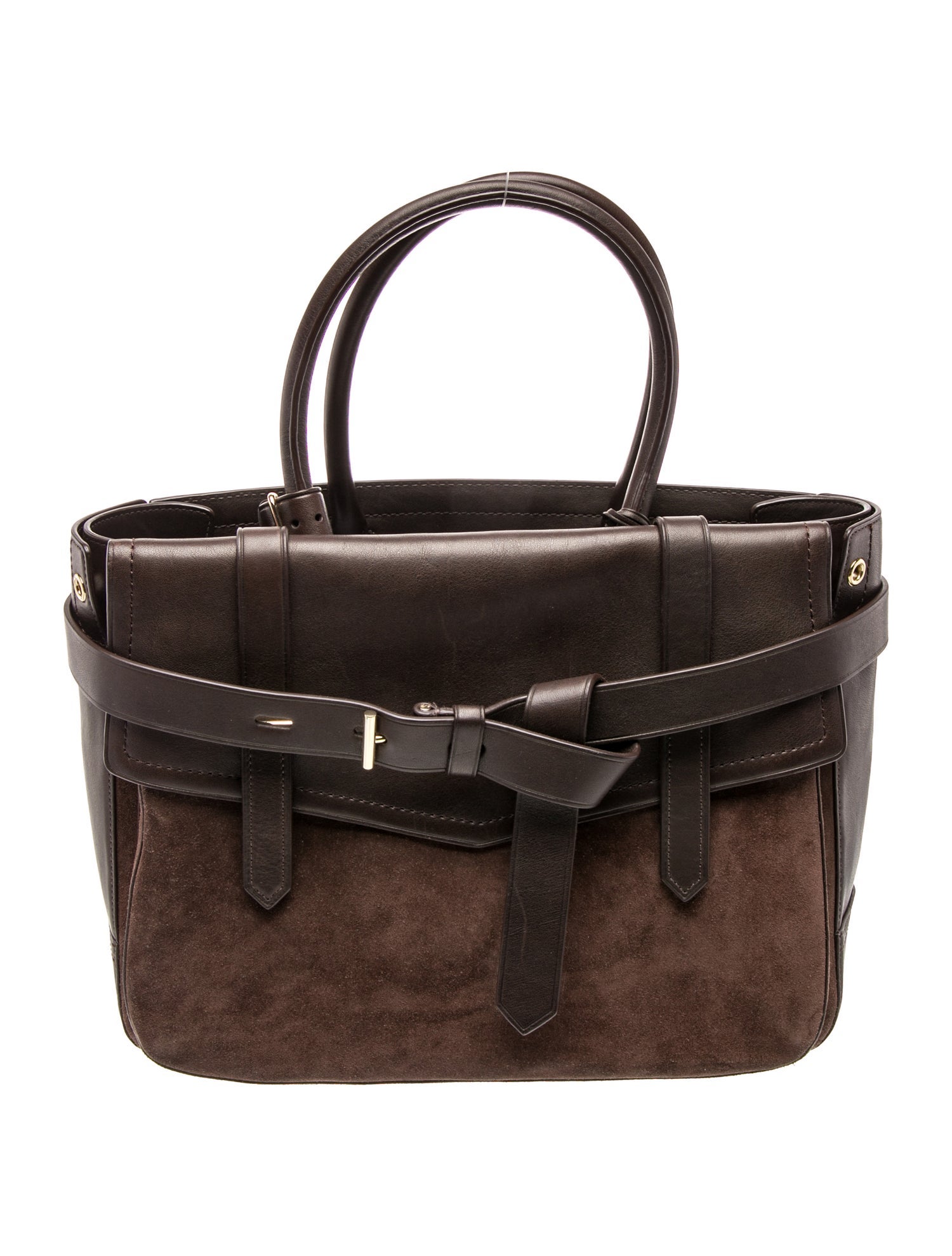 Reed Krakoff Suede Top Handle Bag