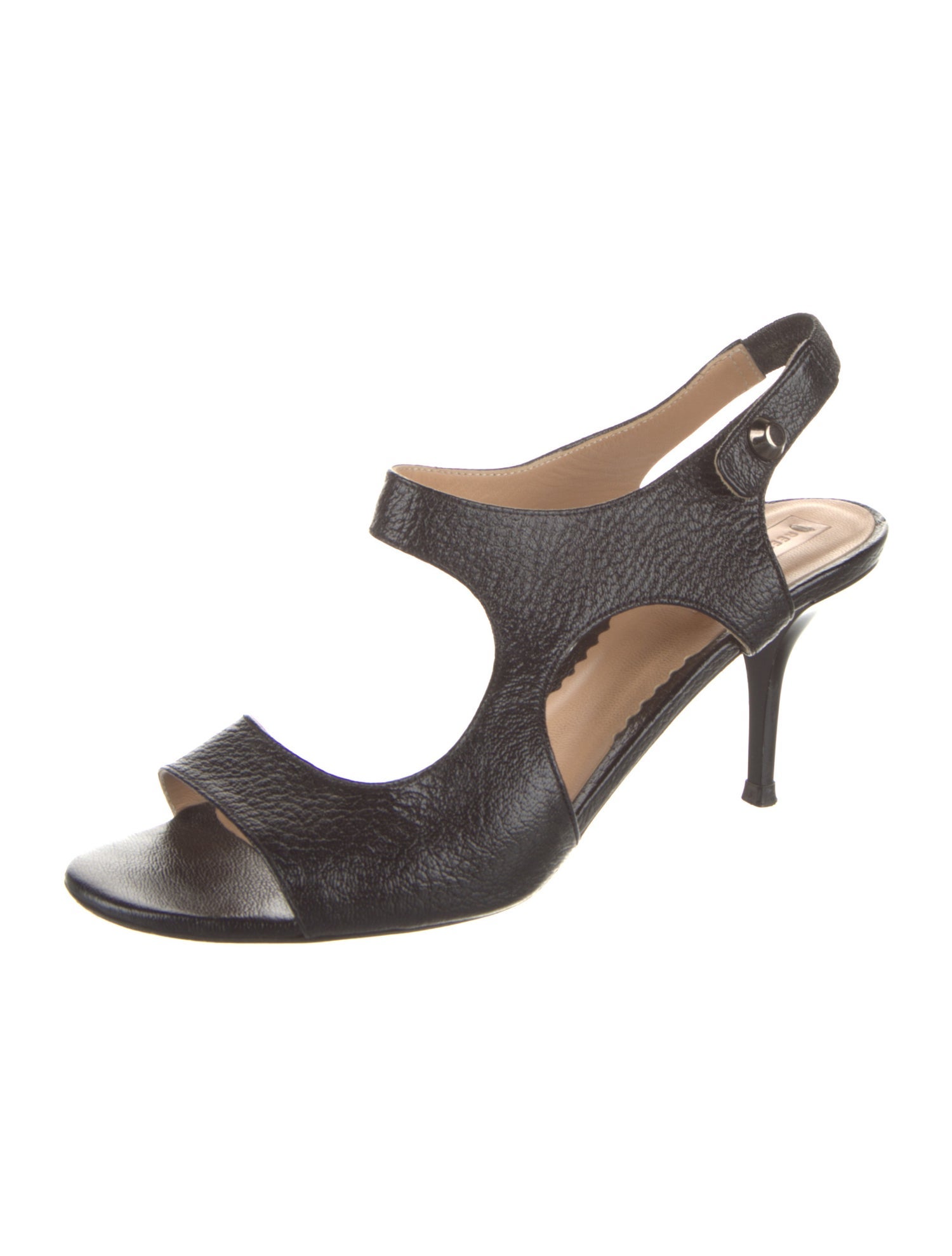 Reed Krakoff Leather Slingback Sandals