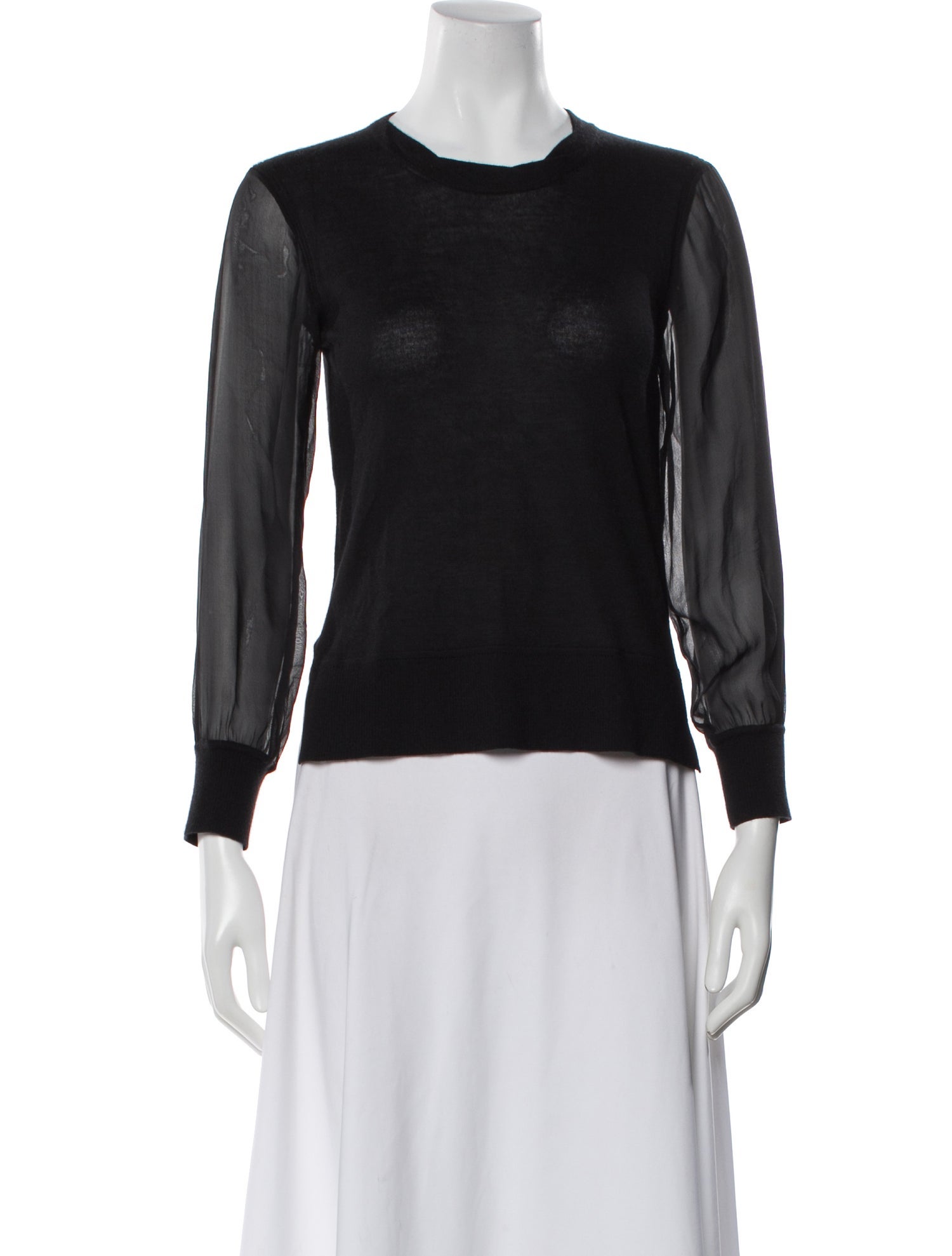 Reed Krakoff Wool Crew Neck Top