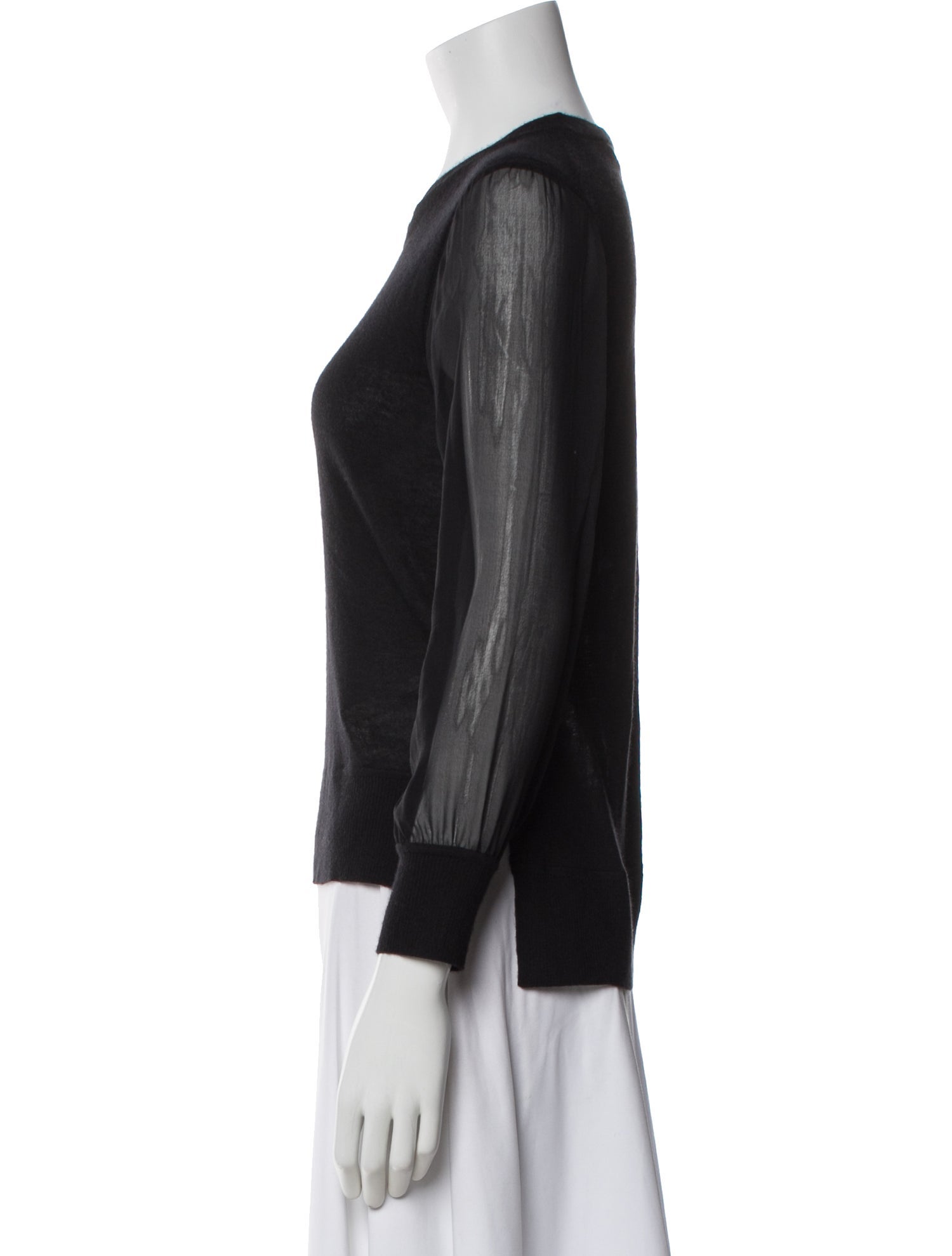 Reed Krakoff Wool Crew Neck Top