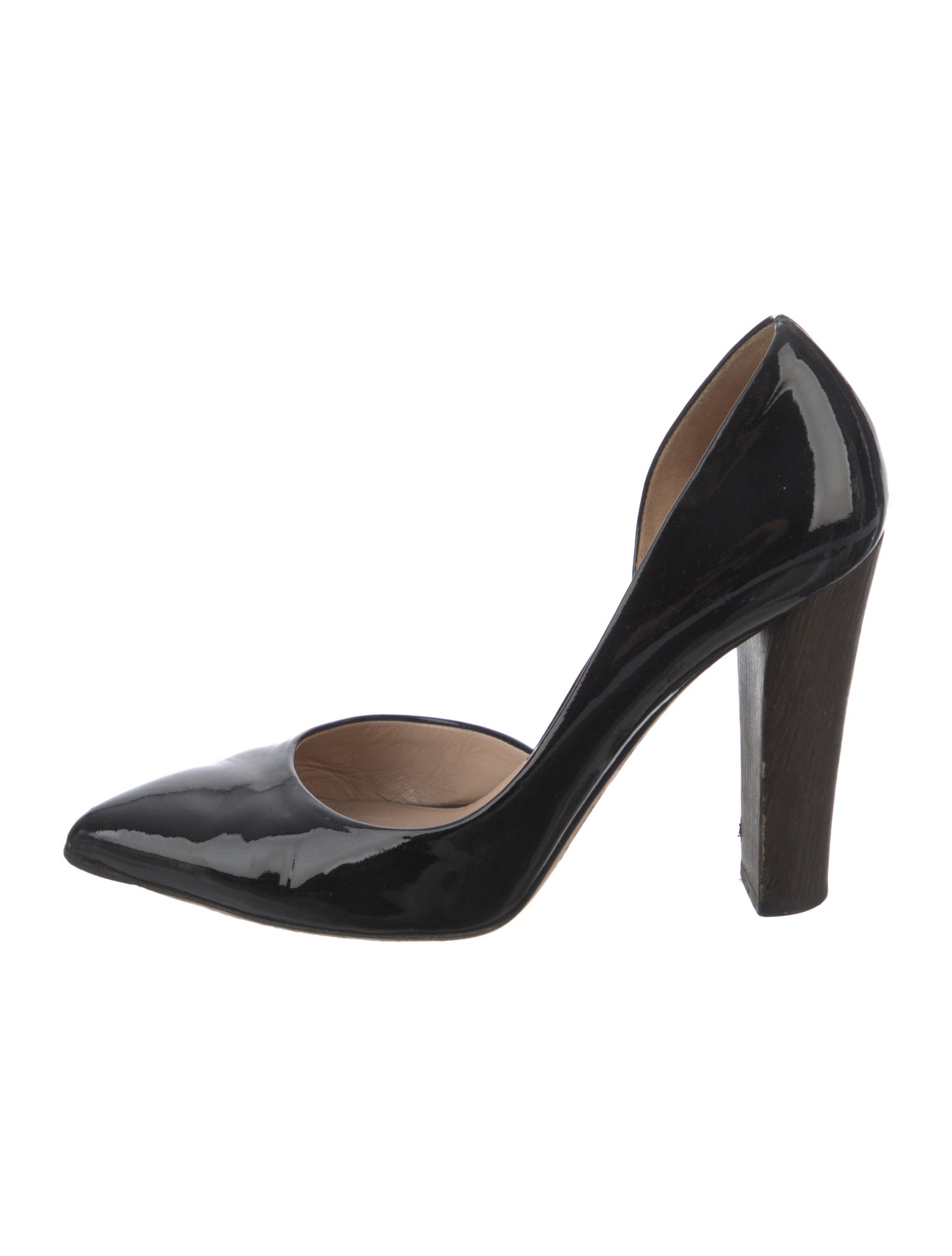 Reed Krakoff Patent Leather D'Orsay Pumps