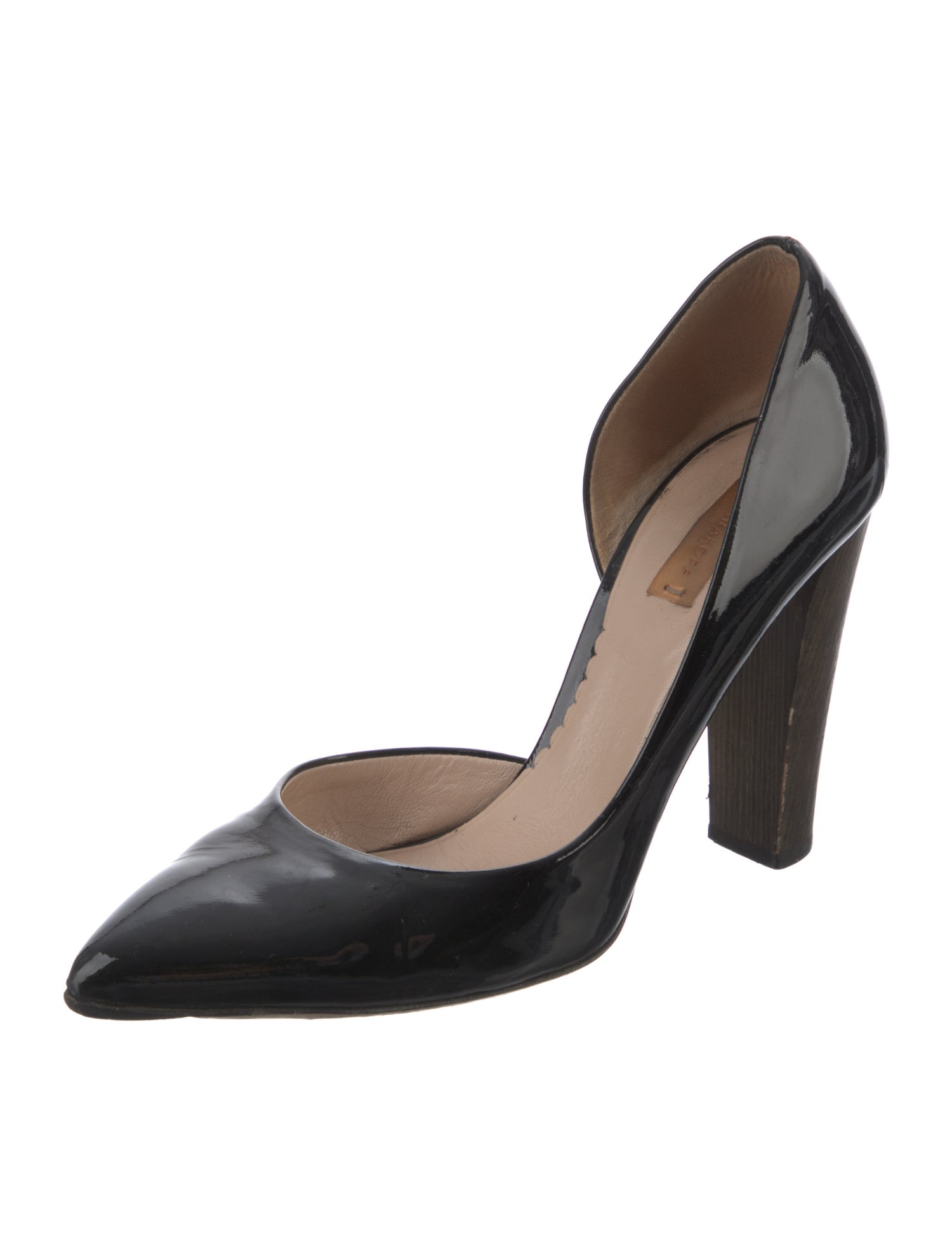 Reed Krakoff Patent Leather D'Orsay Pumps