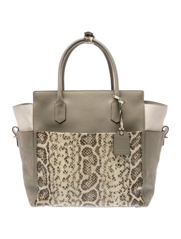 Pre-owned Reed Krakoff Leather Top Handle Bag In Green