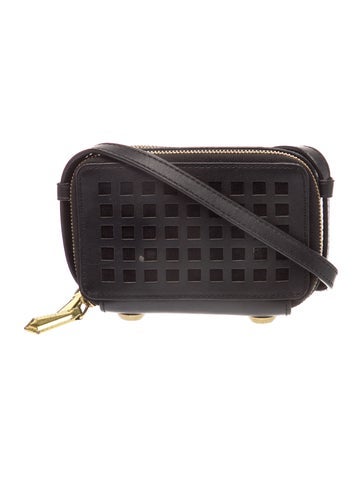 Pre-owned Reed Krakoff Leather Crossbody Bag In Black