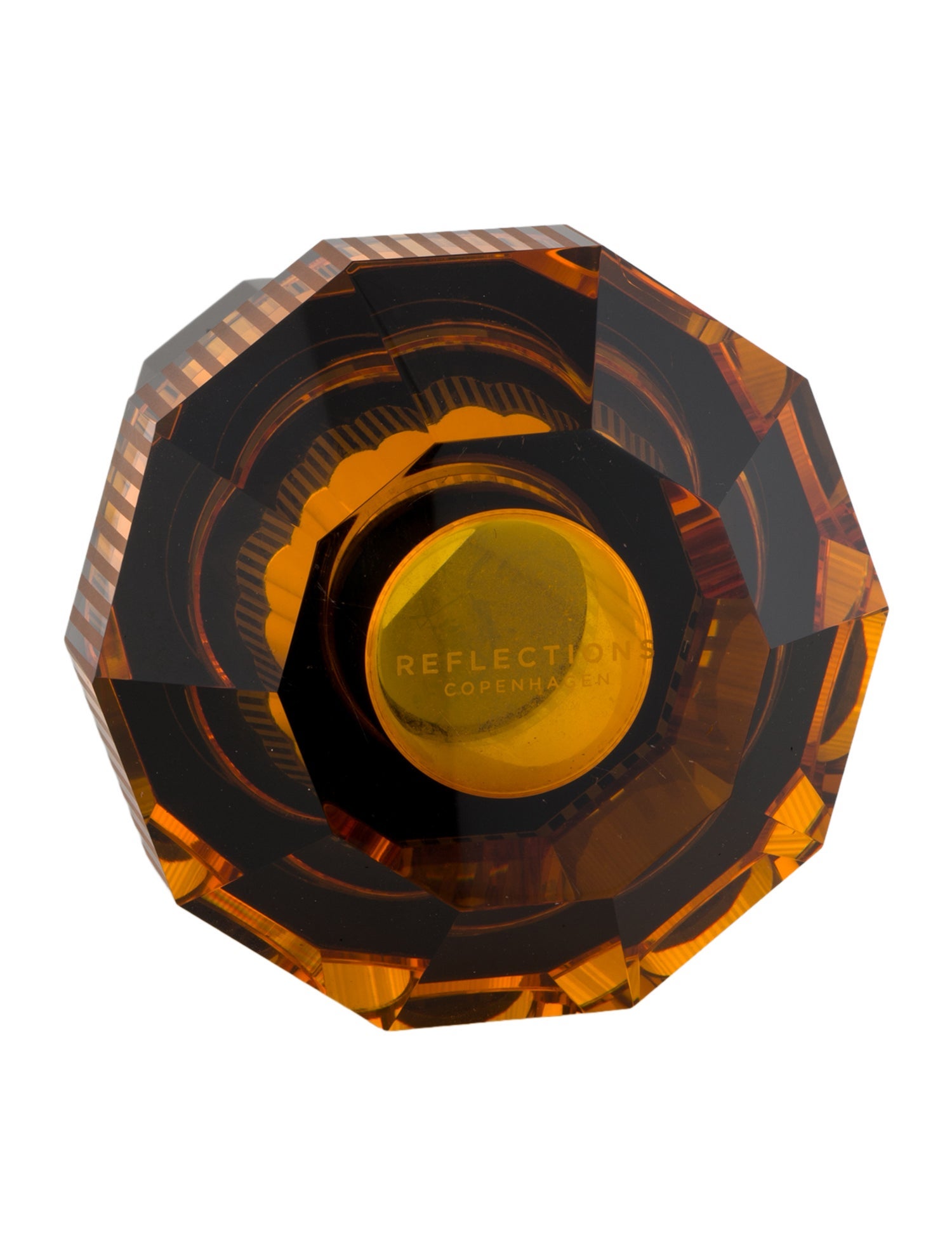 Reflections Copenhagen 'Chicago' Hand-Cut Crystal Vase