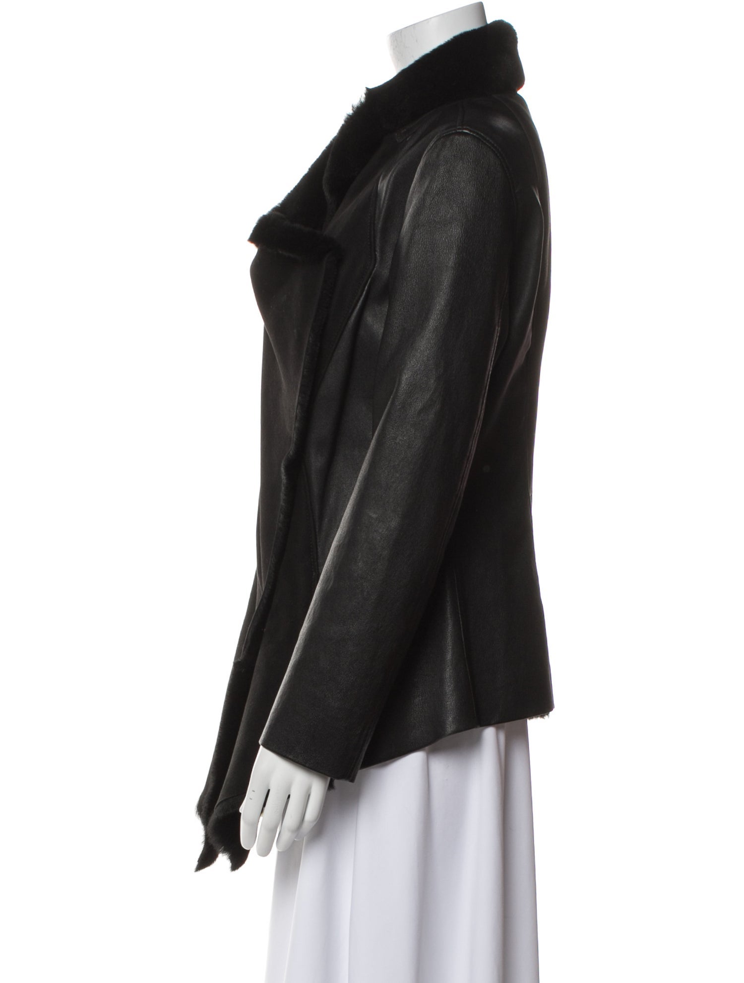 Reich Furs Leather Fur Jacket