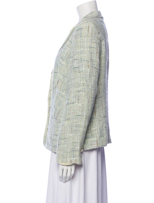 Rena Lange Tweed Pattern Blazer