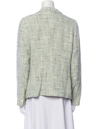Rena Lange Tweed Pattern Blazer