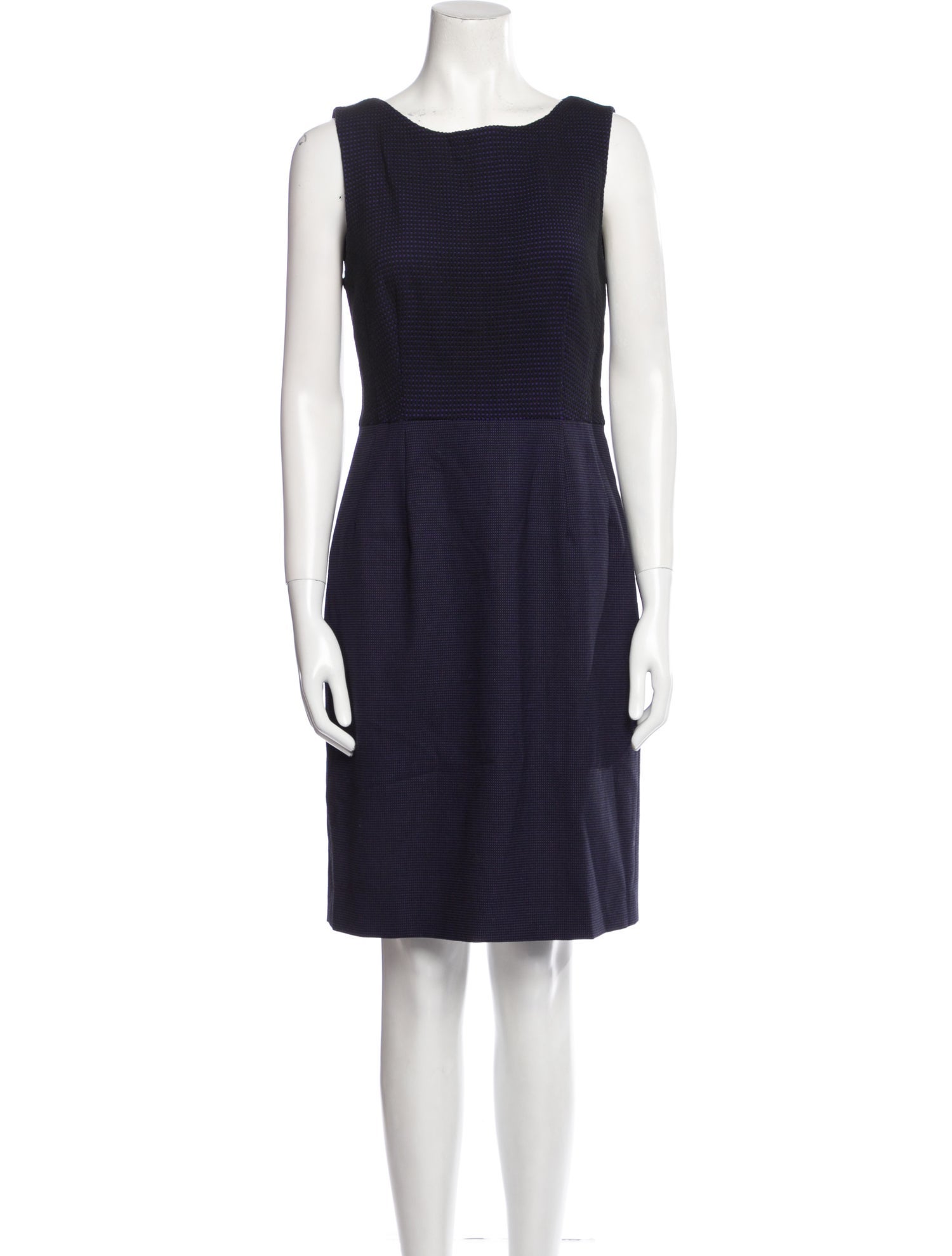 Rena Lange Wool Knee-Length Dress