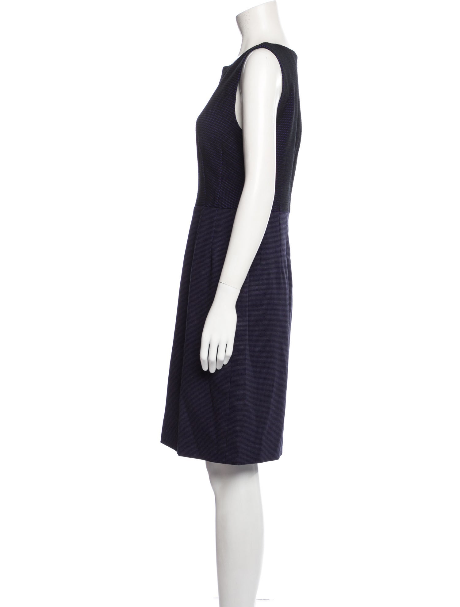 Rena Lange Wool Knee-Length Dress