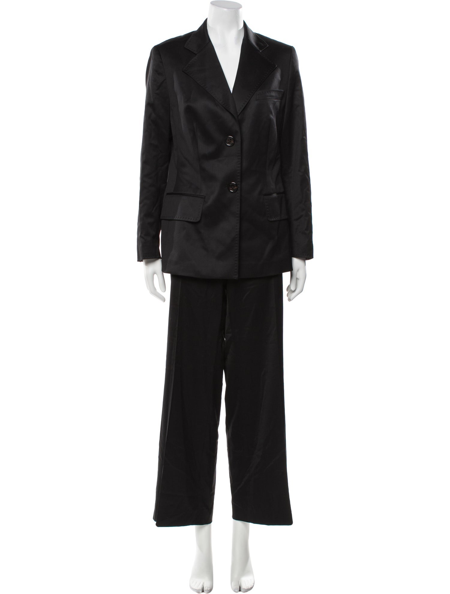 Rena Lange Virgin Wool Pantsuit