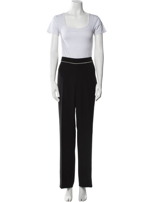 Rena Lange Scalloped Accent Pant Set