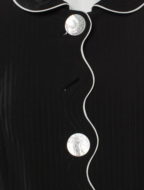 Rena Lange Scalloped Accent Pant Set