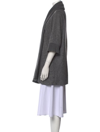 Rena Lange Wool Open Front Sweater