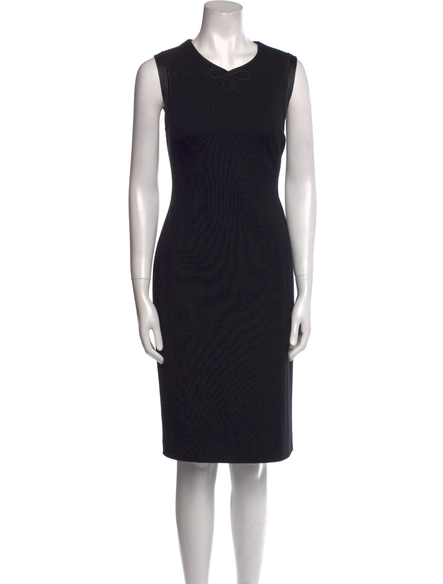 Rena Lange Wool Knee-Length Dress