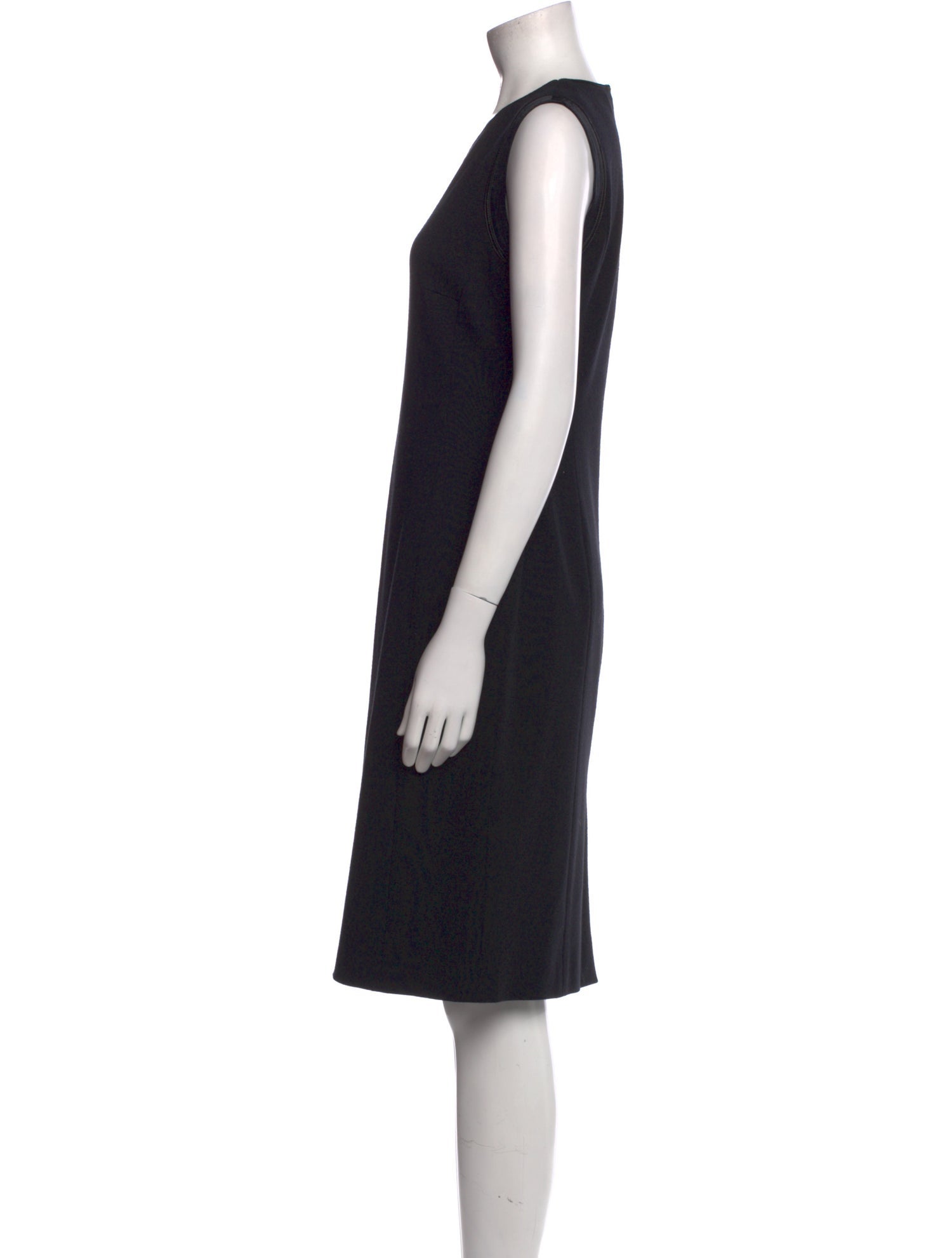 Rena Lange Wool Knee-Length Dress