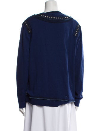 Rena Lange Wool Studded Accents Set